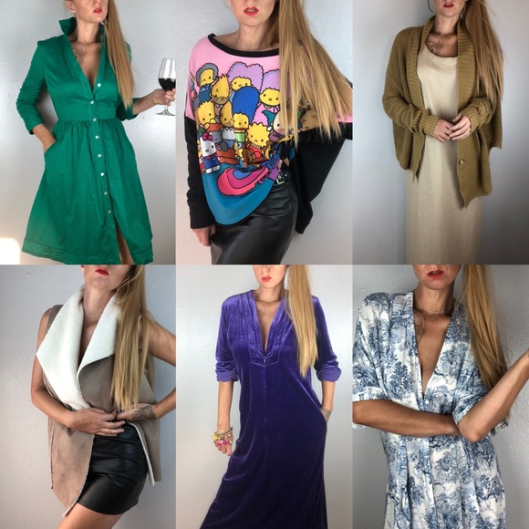 NORTON MCNAUGHTON Vintage 90’s Tan Dress Small - Picture 14 of 15